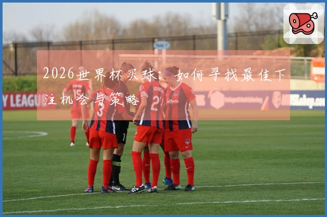 2026世界杯买球：如何寻找最佳下注机会与策略